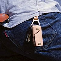 moca "Bicycle LeatherKeyholder"